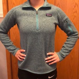 Patagonia better sweater half zip size small